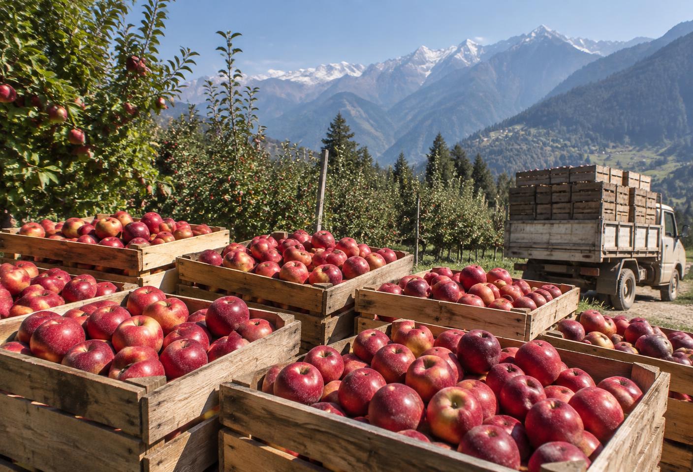 Himachal orchard harvest prepared for the apple market